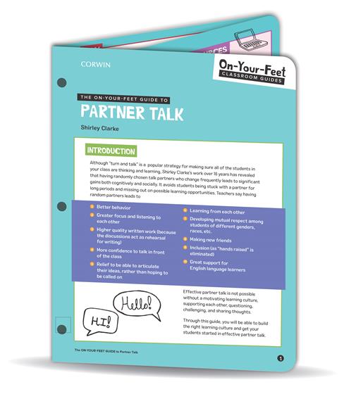 The On-Your-Feet Guide to Partner Talk - Book Cover